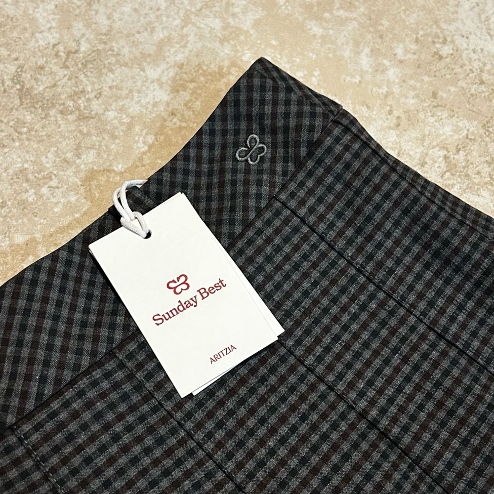 Aritzia pleated mini skirt - Picture 4 of 4